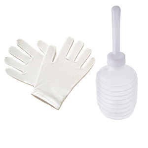 Guantes de Látex Blancos
