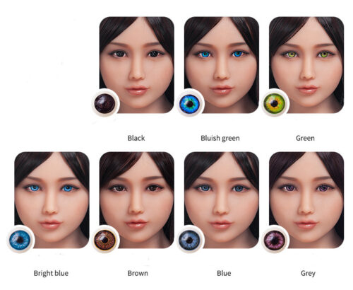 Color de ojos de tu sex doll